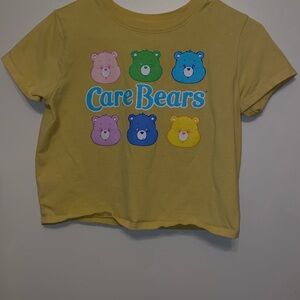 Care Bears Yellow Cotton Blend Top